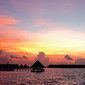 constance moofushi resort maldives sunset