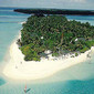 holiday island resort maldives aerial