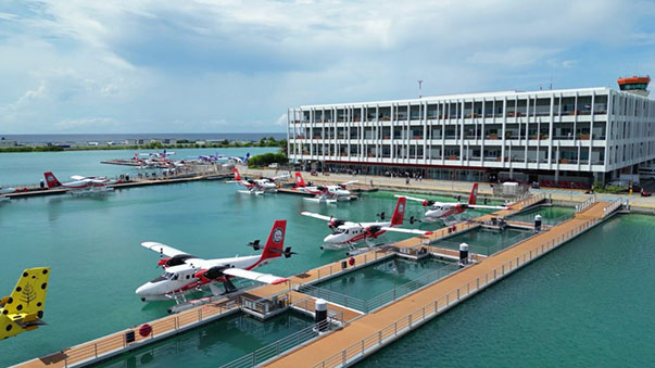 Noovilu Seaplane Terminal at Velana Airport