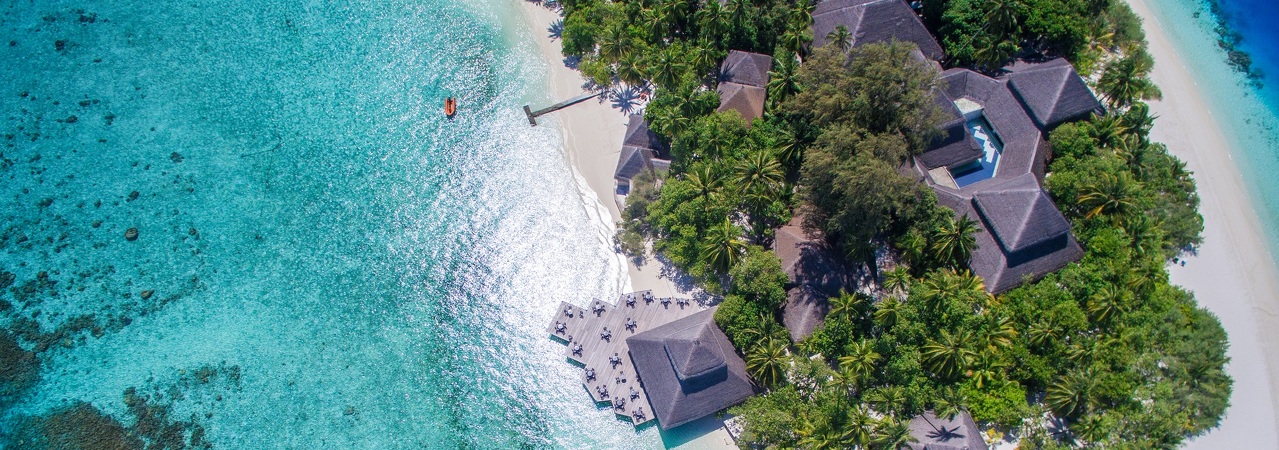 Adaaran Club Rannalhi Aerial View