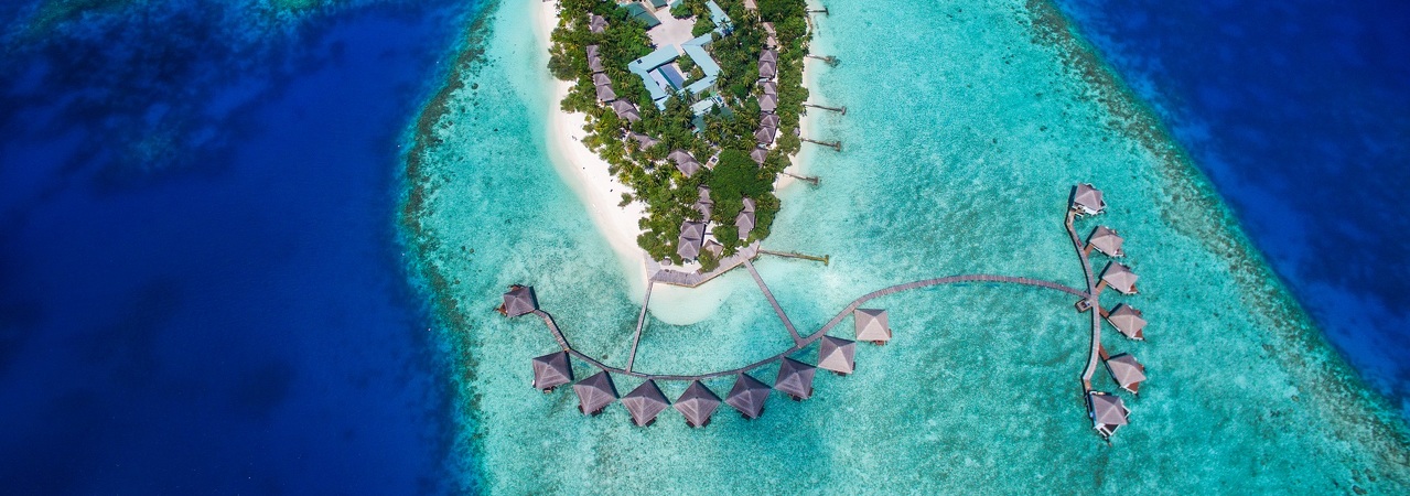 Adaaran Club Rannalhi Aerial View