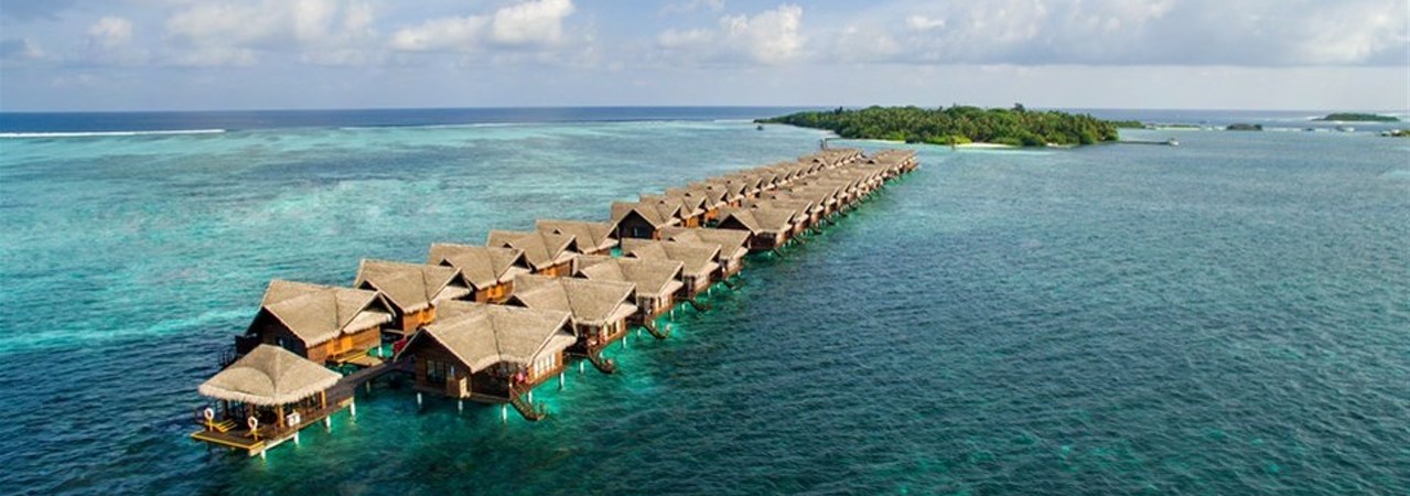 Adaaran Hudhuranfushi maldives water villa jetty