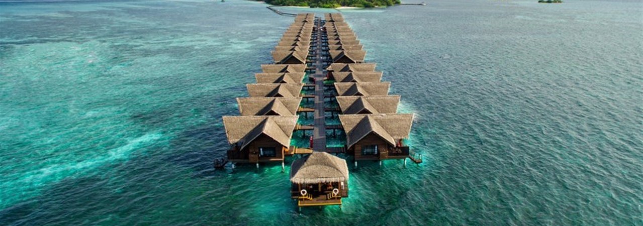 Adaaran Hudhuranfushi maldives water villa jetty