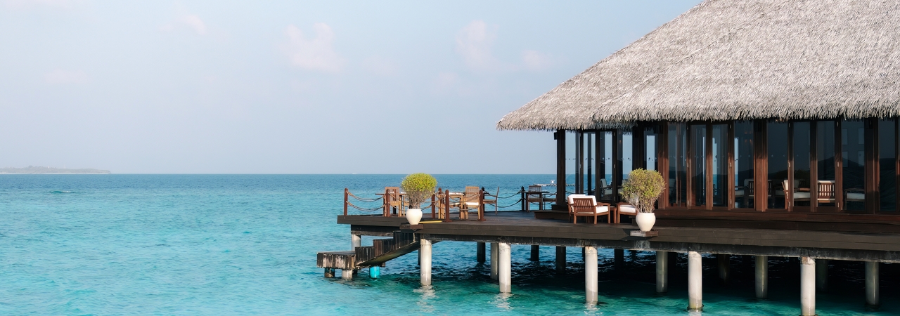 Adaaran Prestige Water Villas at Meedhupparu restaurant
