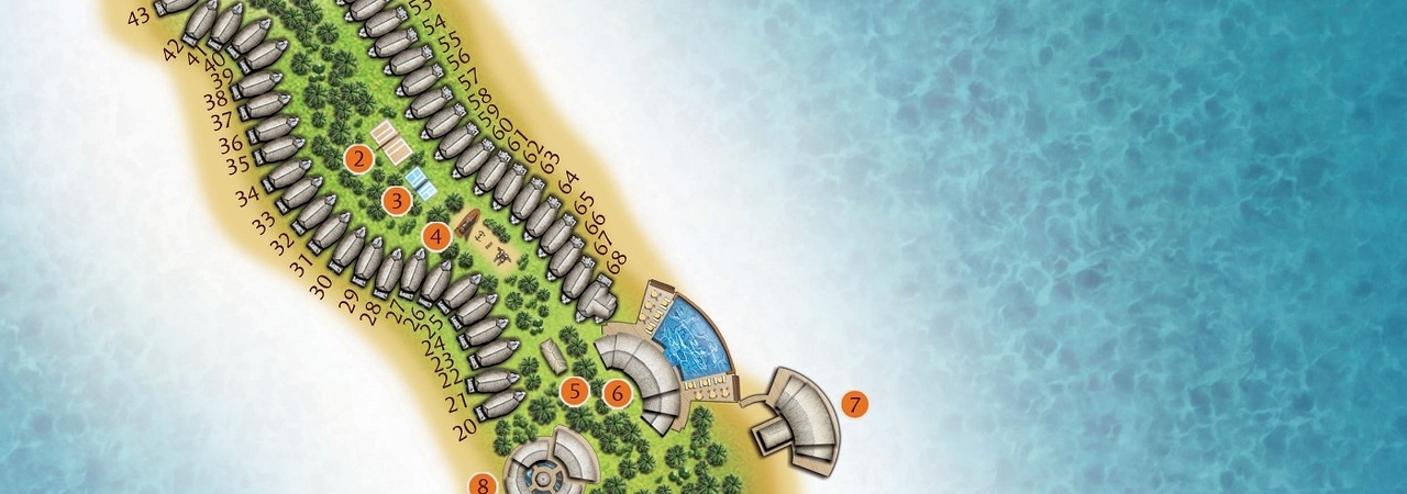 Anantara Dhigu Maldives Island Map