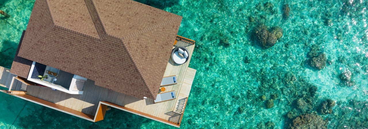 Avani+ Fares Maldives&nbsp;Over Water Villas - Aerial