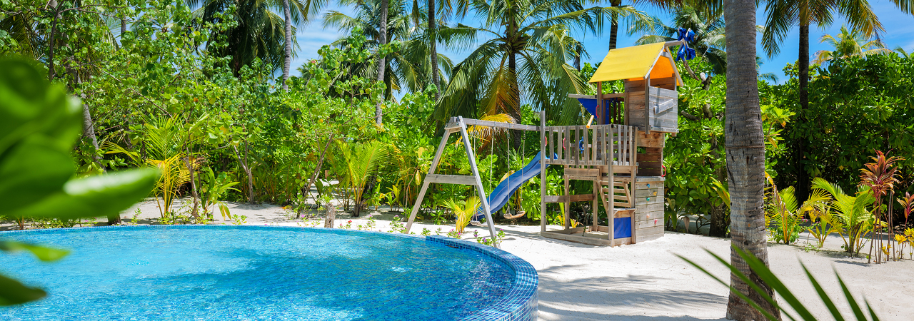 Baglioni Resort Maldives kids club play area pool