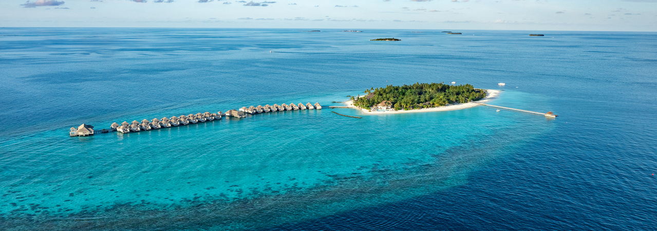 Baglioni Resort Maldives aerial