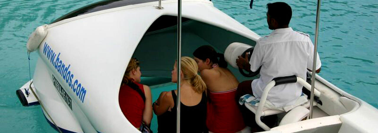 Bandos island resort and spa glass bottomed boat 2