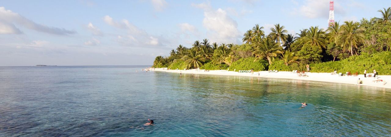 Bandos island resort and spa lagoon