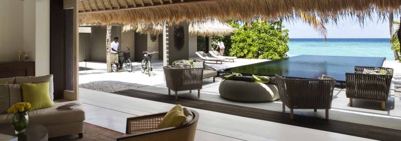 Island Villa View from Lounge