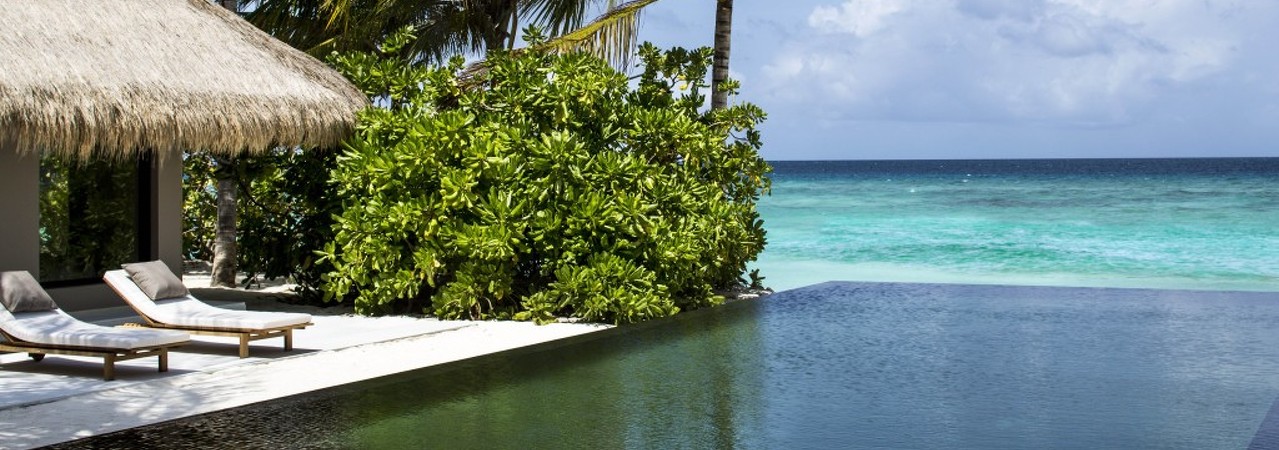 Island Villa Pool and View