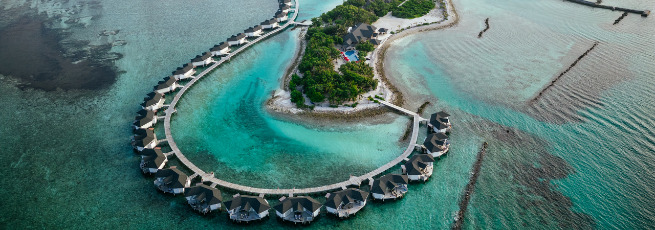 Cinnamon Dhonveli aerial