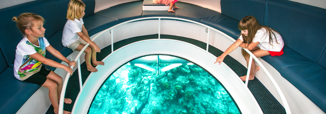 Glass bottom boat