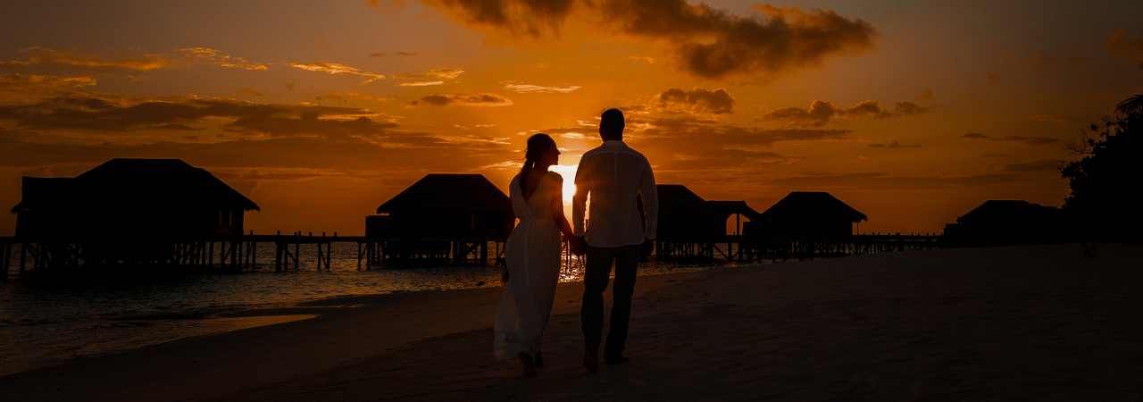 Couple at sunset