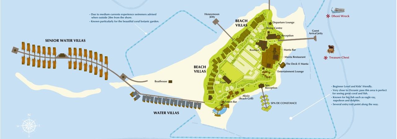 Constance Moofushi Island Map