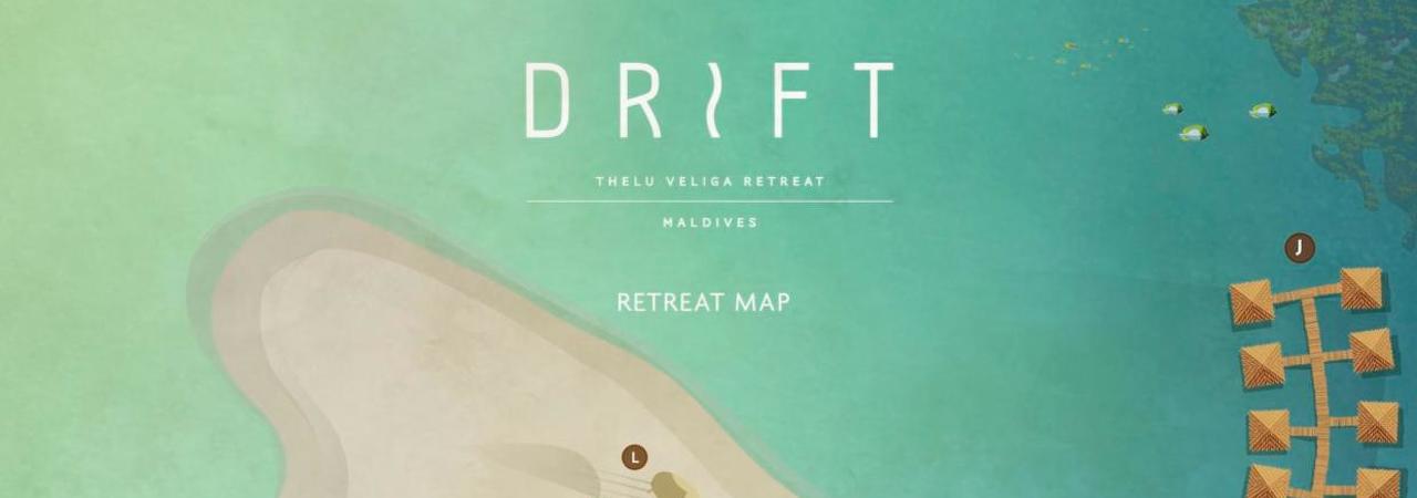 Drift Thelu Veliga Island Map