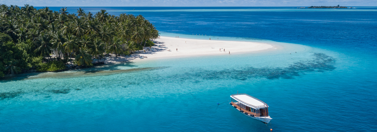 fihalhohi resort maldives bargain cheap holiday aerial