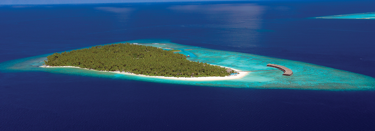Filitheyo Island Resort Maldives aerial