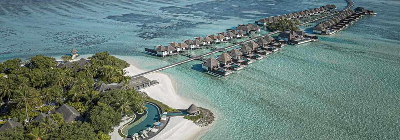 Four Seasons Kudaa Huraa aerial