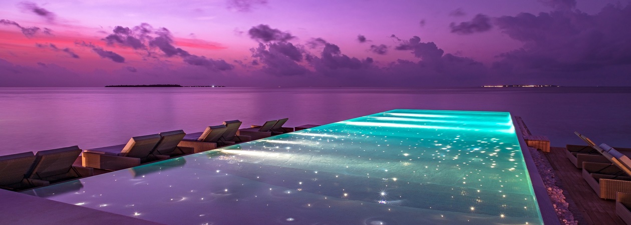 Infinity Pool Dawn View