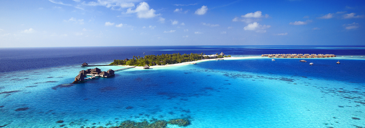 Huvafenfushi maldives aerial