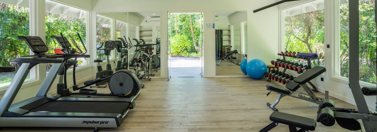 Ifuru Island Resort Maldives fitness suite gym