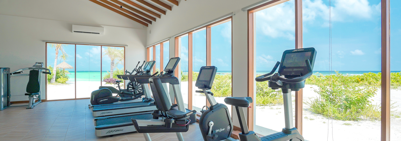 Joy Island Maldives fitness centre
