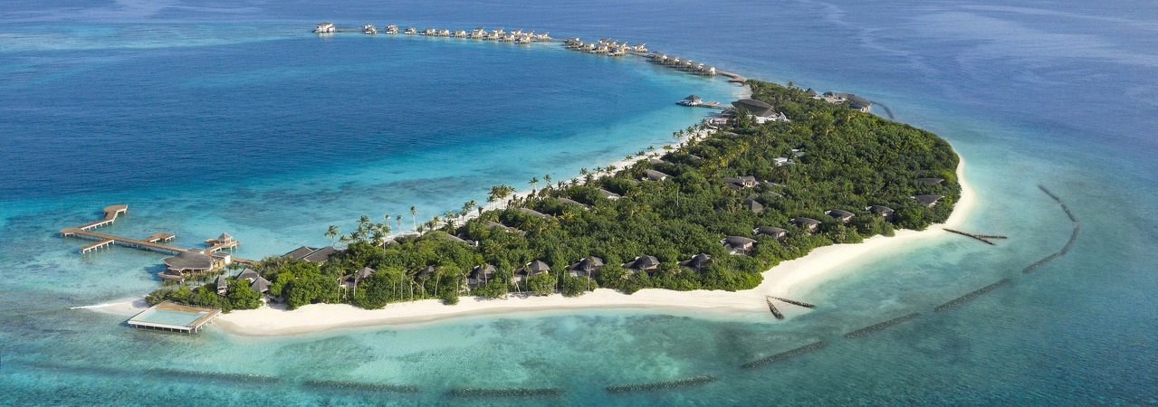 JW Marriott Maldives Resort & Spa Aerial View