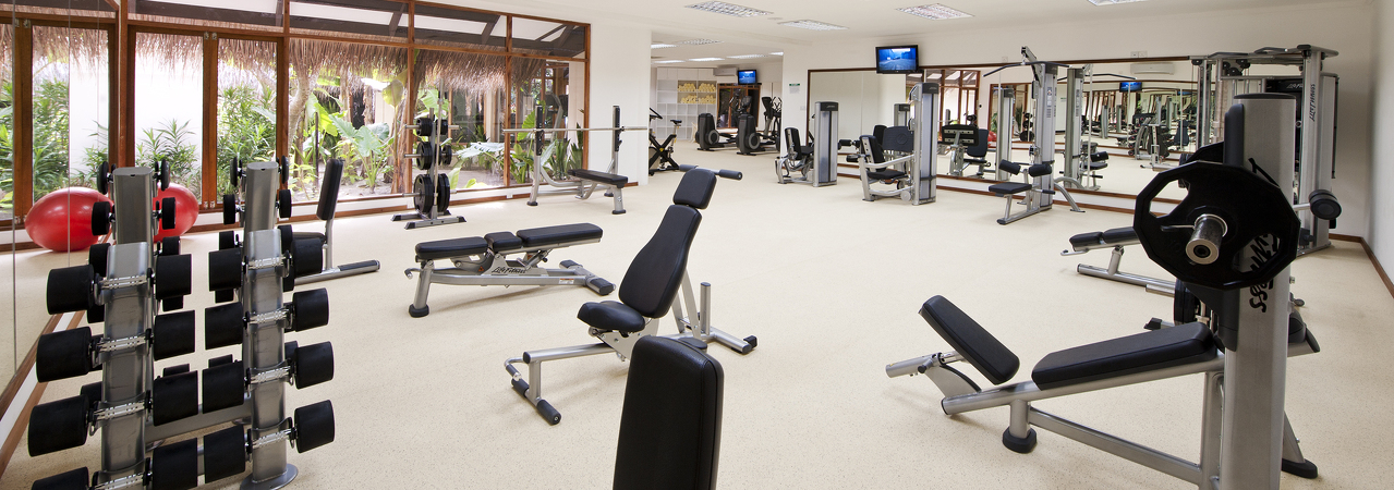 Kuramathi Resort Maldives fitness suite