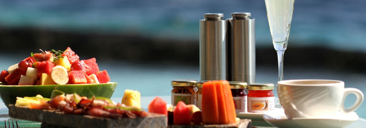 Kurumba Island Resort Maldives premium breakfast