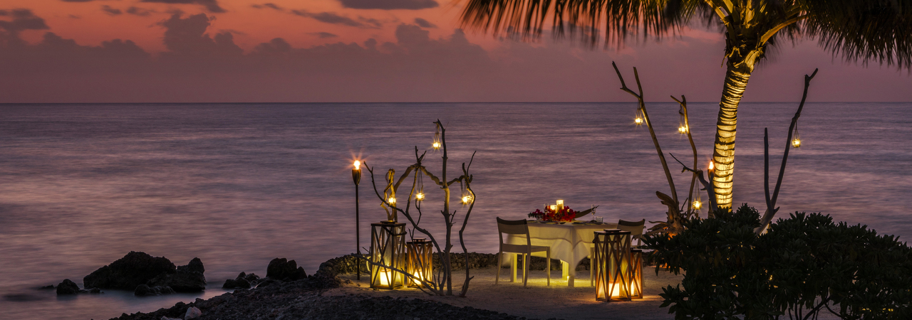 COMO Maalifushi private sunset dinner