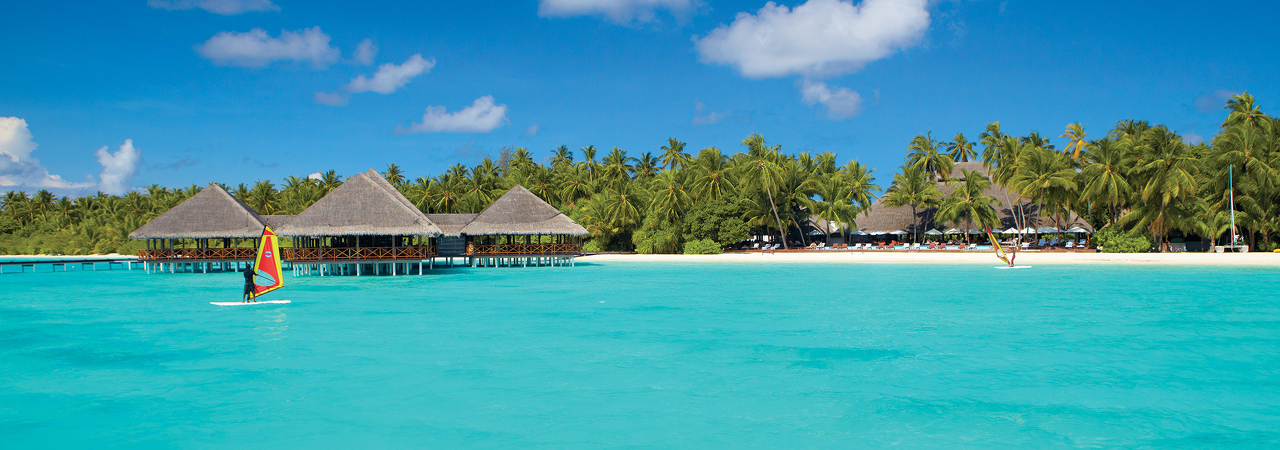 Medhufushi resort Maldives&nbsp;aerial 7