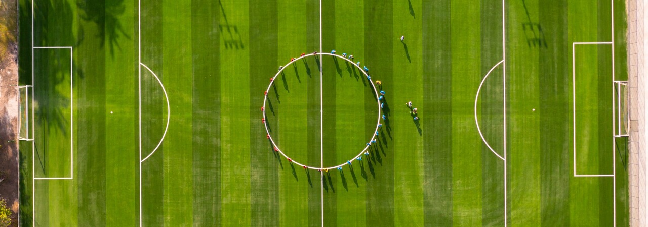 Meeru Island Resort Maldives football pitch