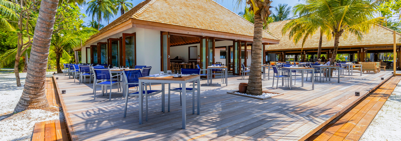 Meeru Island Resort Maldives The Reef restaurant