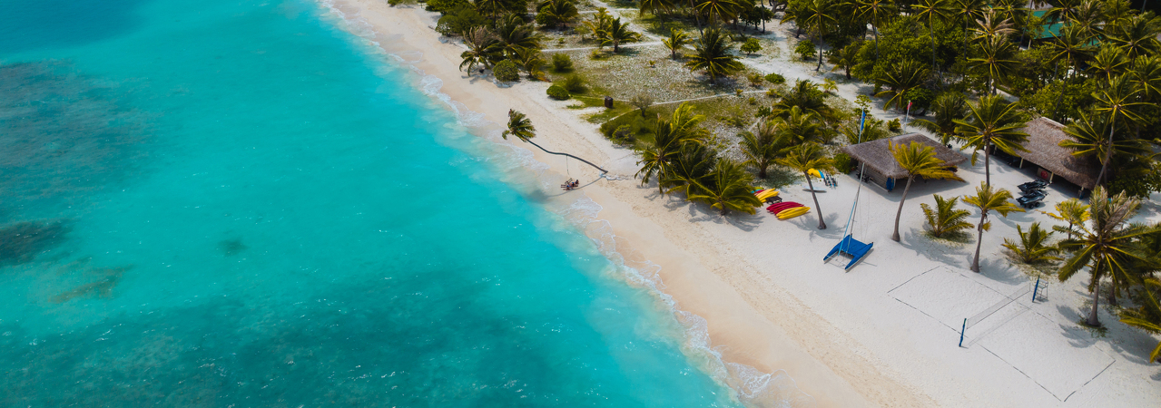 Meeru Island Resort Maldives aerial 1