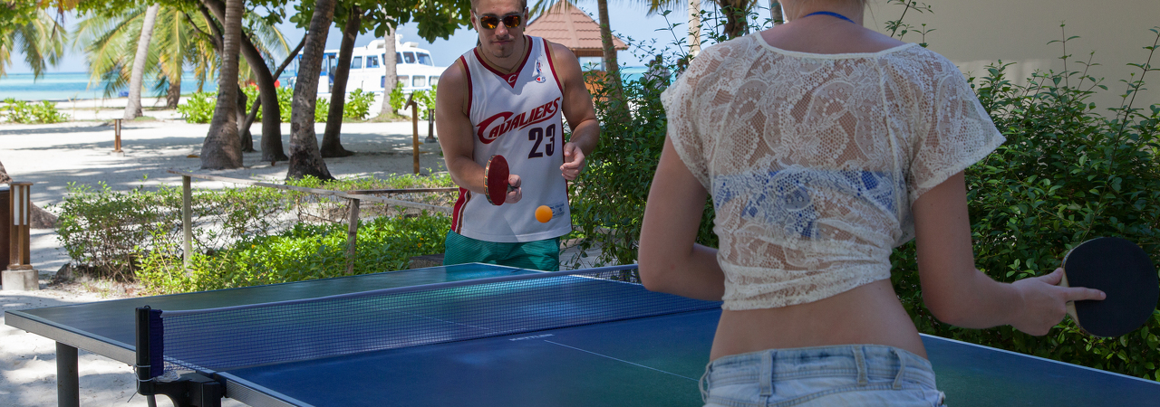 Meeru Island Resort Maldives table tennis