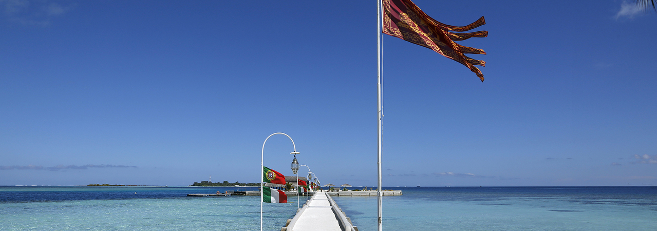 Nika resort Maldives jetty