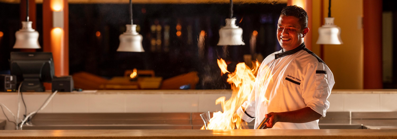 The Sun Siyam Olhuveli resort Maldives magrib grill restaurant