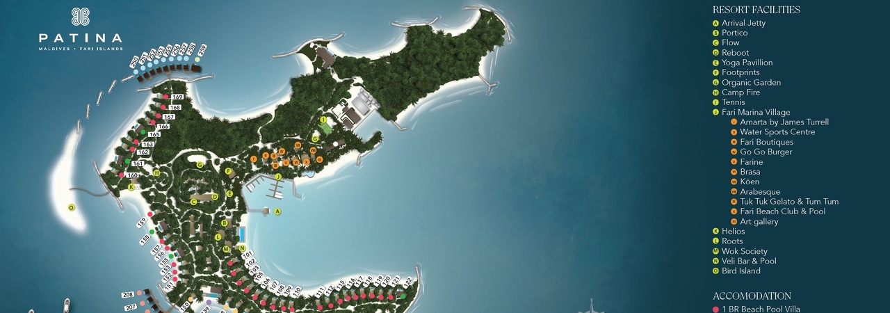 Patina Maldives Island Map