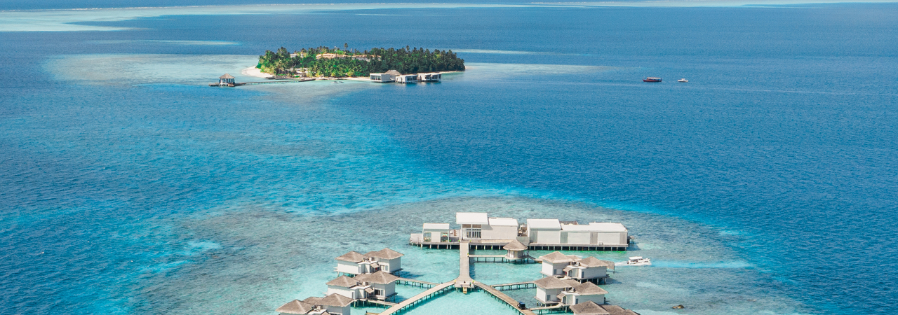 The Halcyon Private Isles Maldives aerial&nbsp;
