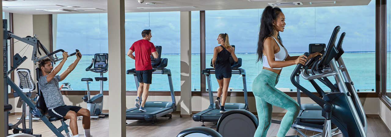 Riu Atoll Maldives resort gym