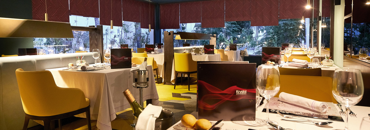 Riu Palace resort Maldives krystal fusion restaurant 2