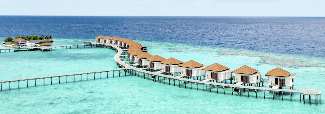 Robinson Club resort Maldives water villas&nbsp;