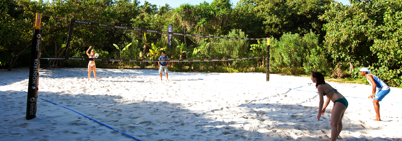 Robinson Club resort Maldives volleyball