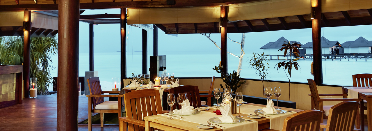 Robinson Club resort Maldives restaurant