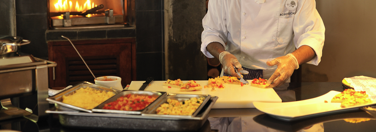 Robinson Club resort Maldives cooking