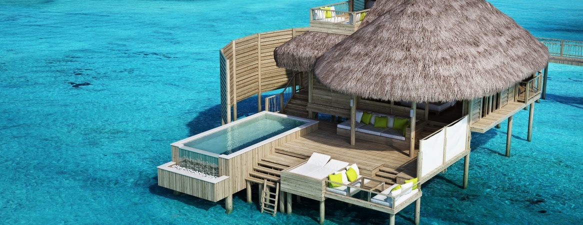 Six Senses Latitude Laamu Water Villa with Pool