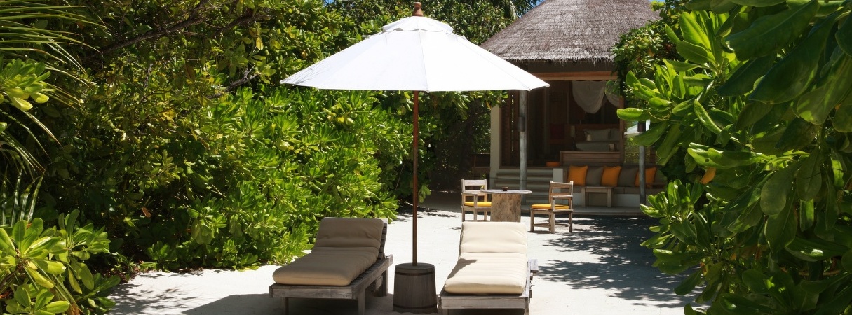 Six Senses Latitude Laamu Beach Villa Exterior