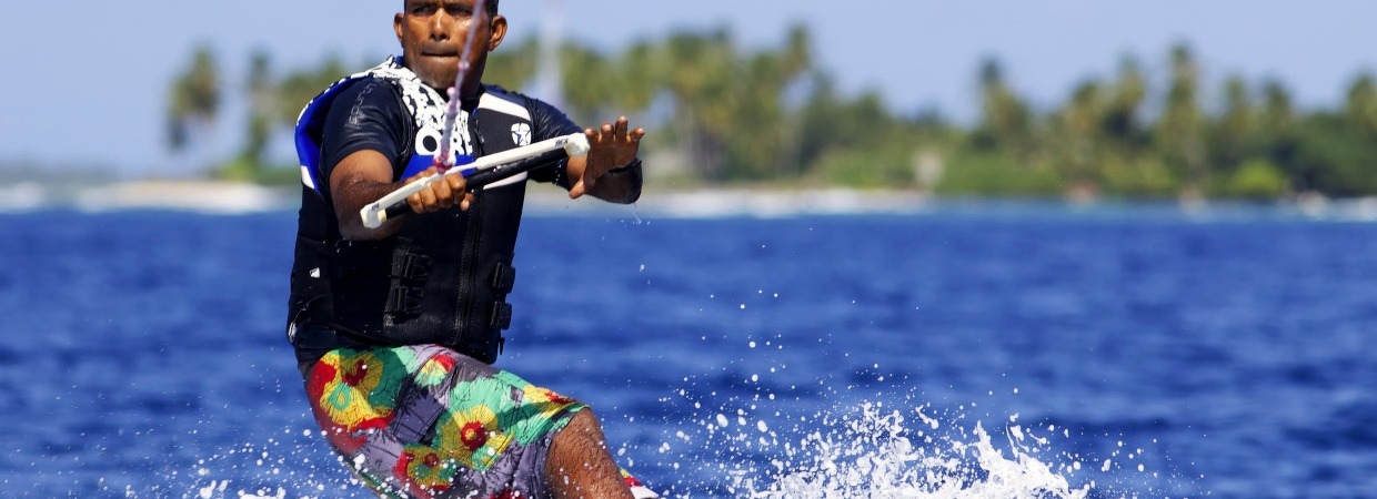 Six Senses Latitude Laamu Wake Boarding